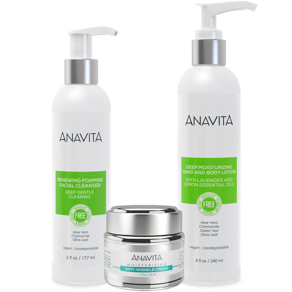 Anavita Daily Skin Care Essentials Plus Body Lotion